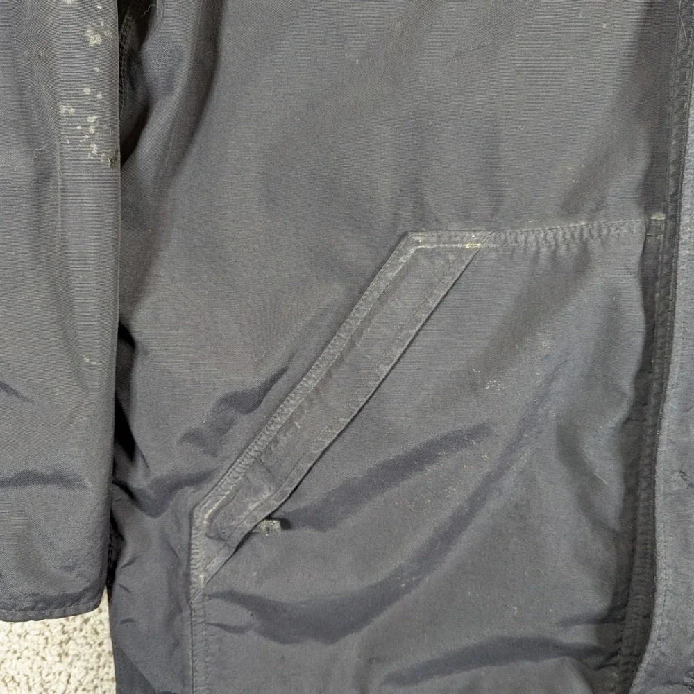 Carhartt C72 Workworn Jacket Coat Work Utility Insulated Black XL Tall Read Desc